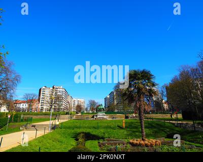 Il meglio del quartiere europeo, cuore dell'Europa, Bruxelles, Belgio Foto Stock