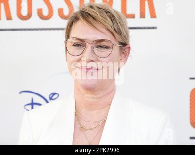 Los Angeles, Stati Uniti. 04th Apr, 2023. Erin o'Malley arriva alla Disney Original Series, la prima CROSSOVER che si tiene all'Hollywood Athletic Club di Los Angeles, CA martedì 4 aprile 2023. (Foto di Sthanlee B. Mirador/Sipa USA) Credit: Sipa USA/Alamy Live News Foto Stock