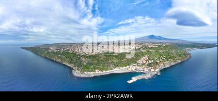 Acireale Panoramica Aerea Dall alto Sulla Timpa E Santa Maria La Acireale Panoramica Aerea Dall alto Sulla Timpa E Santa Maria La