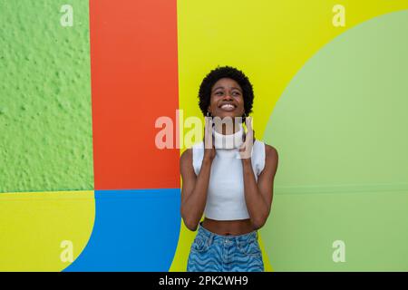 Ragazza africana frocio har Foto Stock