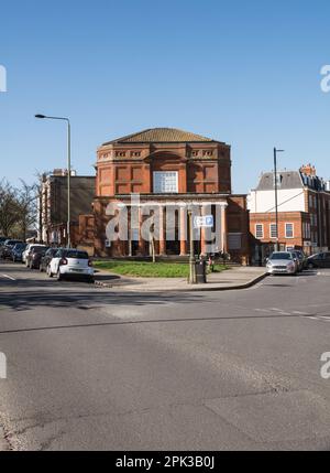 First Church of Christ Scientist Richmond, Sheen Road, Richmond, Londra, TW9, Inghilterra, Regno Unito Foto Stock