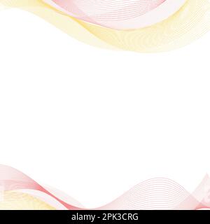 Sfondo del design a onde. Sfondo colorato. Sfondo onda. Sfondo. Modelli Illustrazione Vettoriale