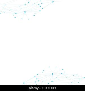 Progettazione di background della tecnologia. Tecnologia di base. Sfondo della connessione. Web design sfondo. Web design. Connessione. Background tecnico. Tecnologia Illustrazione Vettoriale