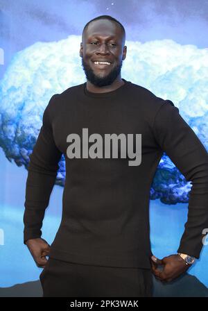 Londra, Regno Unito. 28th luglio, 2022. Stormzy partecipa alla prima in Gran Bretagna di ''NOPE'' all'Odeon Luxe Leicester Square di Londra. (Credit Image: © Fred Duval/SOPA Images via ZUMA Press Wire) SOLO PER USO EDITORIALE! Non per USO commerciale! Foto Stock