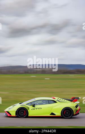 Lamborghini Huracan sto Supercar a Goodwood Foto Stock