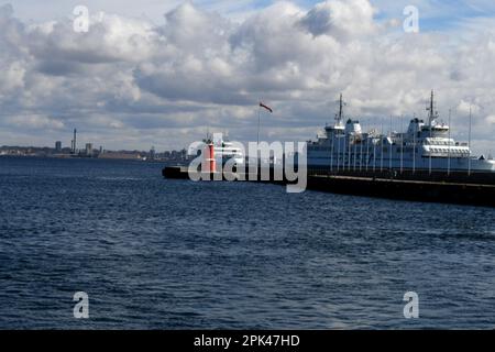 Helingborg/skaane//Svezia/05 aprile 2023/ Helingborg, città meridionale, fromland e mare, oresend oceano nella città meridionale di Swewden.. (Foto.Francis Joseph Dean/immagini del decano) Foto Stock