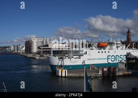 Helingborg/skaane//Svezia/05 aprile 2023/ Helingborg, città meridionale, fromland e mare, oresend oceano nella città meridionale di Swewden.. (Foto.Francis Joseph Dean/immagini del decano) Foto Stock