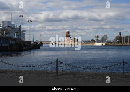 Helingborg/skaane//Svezia/05 aprile 2023/ Helingborg, città meridionale, fromland e mare, oresend oceano nella città meridionale di Swewden.. (Foto.Francis Joseph Dean/immagini del decano) Foto Stock