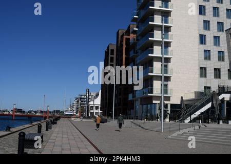 Helingborg/skaane//Svezia/05 aprile 2023/ Helingborg, città meridionale, fromland e mare, oresend oceano nella città meridionale di Swewden.. (Foto.Francis Joseph Dean/immagini del decano) Foto Stock