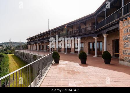 Toledo, Spagna - 19 febbraio 2023: Parador di Toledo National Hostel Foto Stock
