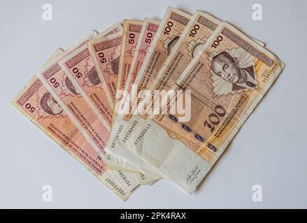 Banconote convertibili bosniache Foto Stock