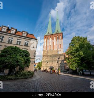 St Chiesa di Nicholas - Berlino, Germania Foto Stock