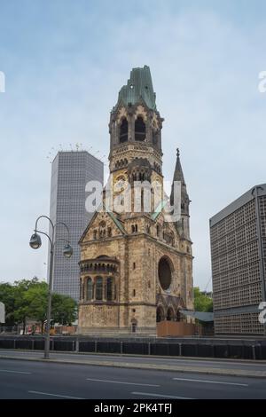 Chiesa commemorativa di Kaiser Wilhelm - Berlino, Germania Foto Stock