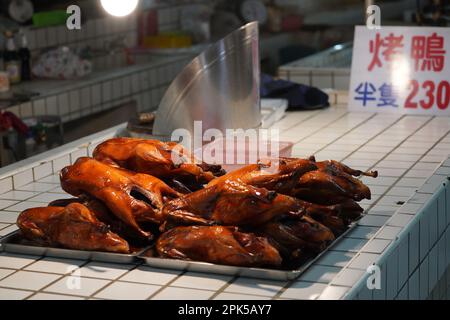 Street Market a Hengchun, Taiwan Foto Stock