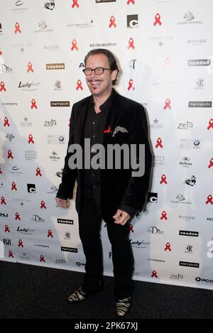 Kirk Pengilly al fundraiser di Fashiontv e Red Ribbon Charity Gala, che presenta anche anteprime di diversi abiti di designer di alto livello nella preparazione della settimana australiana della moda Rosemount che si terrà dal 30th aprile al 5th maggio 2007. Teatro dell'Opera di Sydney. Sydney, Australia. 23.04.07. Foto Stock