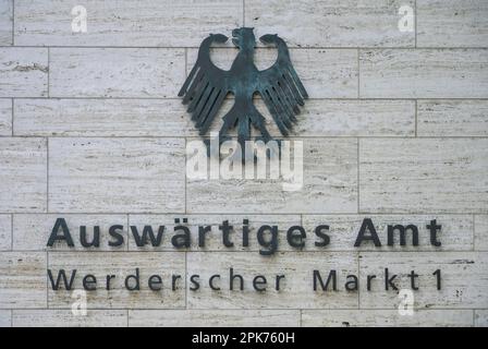 Auswärtiges Amt, Werderscher Markt, Mitte, Berlino, Germania Foto Stock