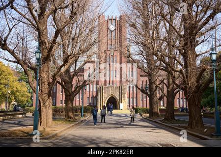 Yasuda Auditorium, Università di Tokyo Foto Stock