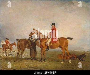 George, marchese di Huntly (successivamente 5th duca di Gordon), su piccolo fra 1806 e 1807 da Benjamin Marshall Foto Stock