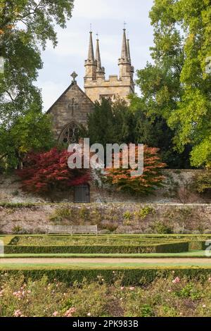 Inghilterra, Kent, Penshurst, Chiesa di Penshurst, San Giovanni Battista Foto Stock