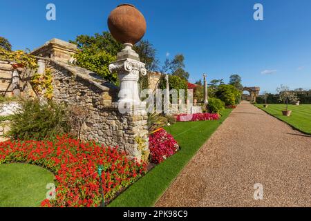 Inghilterra, Kent, Hever, Hever Castle, i Giardini Italiani Foto Stock