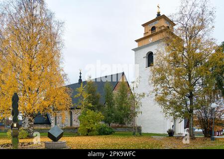 Svezia, Lulea Gammelstad, patrimonio dell'umanità dell'UNESCO, storico villaggio della chiesa, NederLulea Kyrka Foto Stock