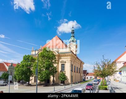 Uhersky Brod (Ungarisch Brod), Chiesa dell'Immacolata Concezione della Vergine Maria (Kostel Neposkvrn neho po etí Panny Marie) a Zlinsky, Regione di Zlin (Regione di Zliner), Repubblica Ceca Foto Stock