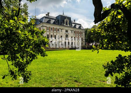 Europa, Polonia, Voivodato silesiano, Castello di Pszczyna Foto Stock