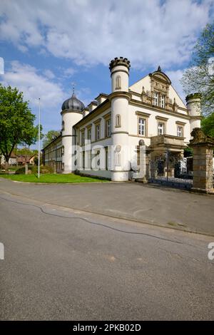 Castello di Ditterswind, parte del mercato Maroldsweisach, distretto di Haßfurt, bassa Franconia, Franconia, Baviera, Germania Foto Stock