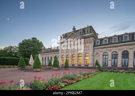 Orangerie nel palazzo della città Fulda, Assia, Germania Foto Stock