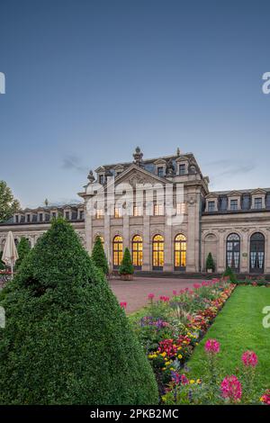 Orangerie nel palazzo della città Fulda, Assia, Germania Foto Stock