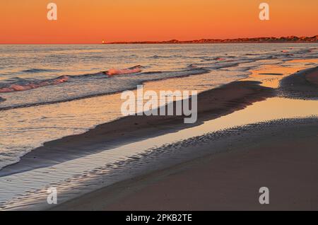 Coastal Impression, Anholt Island, Orkenen, Kattegat, Mar Baltico, Danimarca Foto Stock