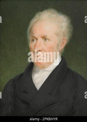 Gilbert Stuart circa 1825 di Sarah Goodridge Foto Stock