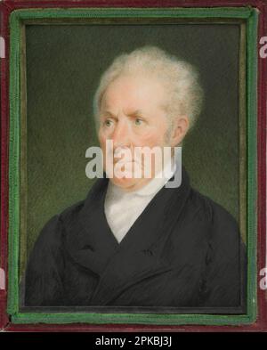 Gilbert Stuart circa 1825 di Sarah Goodridge Foto Stock