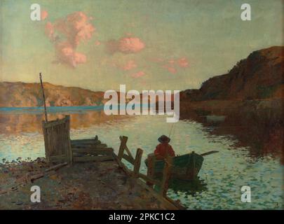 Evans Bay 1893 di James M. Nairn Foto Stock