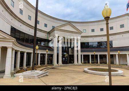 Tupelo, MS - Gennaio 2023: Lee County Justice Center Foto Stock