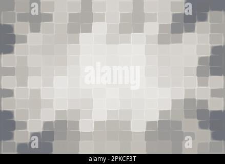 sfumature di grigio in quadrati sfondo astratto sfumature di grigio e bianco. Carta vecchia Foto Stock