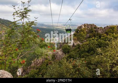 Thale Cable Cars Harz World of Experience Foto Stock