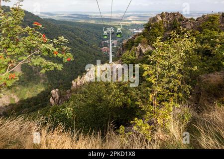 Thale Cable Cars Harz World of Experience Foto Stock