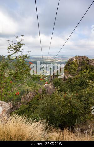 Thale Cable Cars Harz World of Experience Foto Stock