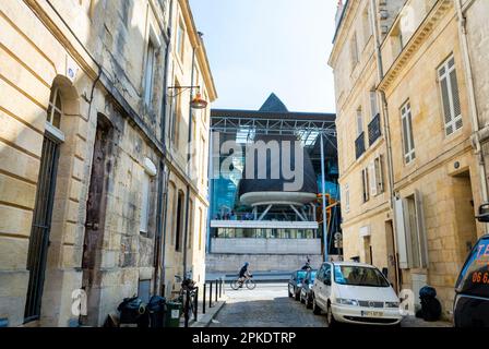 Bordeaux, Francia, architettura moderna, edifici pubblici, Palazzo di Giustizia, Tribunali di diritto, fronte, architetto di credito: RSHP Foto Stock