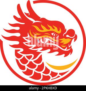 Logo Dragon Boat Festival Illustrazione Vettoriale