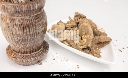 Baheda medicina medica ayurvedica, frutta di Haritaki Foto Stock