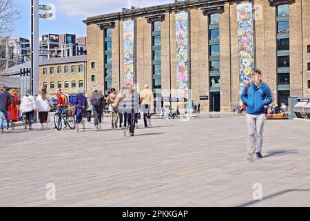 Kings Cross HDR Foto Stock