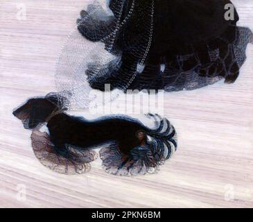 Dinamismo di un cane al Guinzaglio dipinto nel 1912 dal futurista italiano Giacomo balla Foto Stock