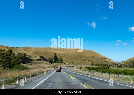 La vista epica del viaggio in Nuova Zelanda Foto Stock