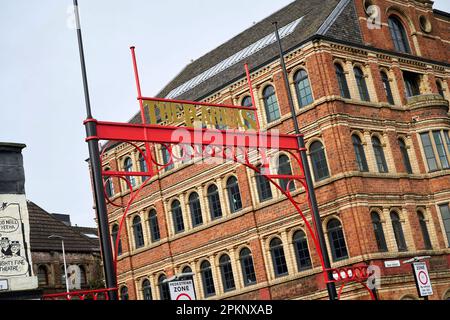 L'estremità orientale di Glasgow fuori dalla strada di Londra, vicino a Barras, Scozia centrale, Regno Unito Foto Stock