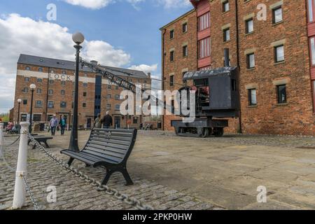 Gloucester Quays Foto Stock