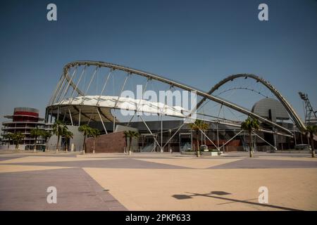 Khalifa International Stadium, Aspire zone, Sports Park, Doha, Emira, Qatar, Asia Foto Stock