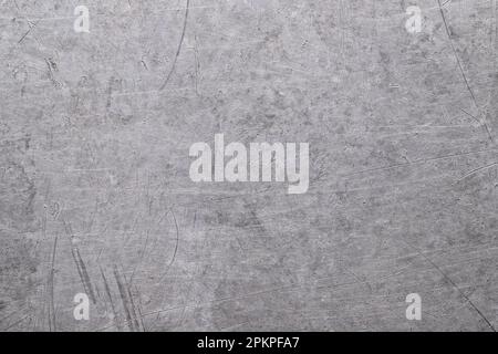 sfondo metallico grigio, struttura in alluminio o titanio Foto Stock