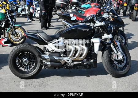 Un Rocket Triumph 3. Foto Stock